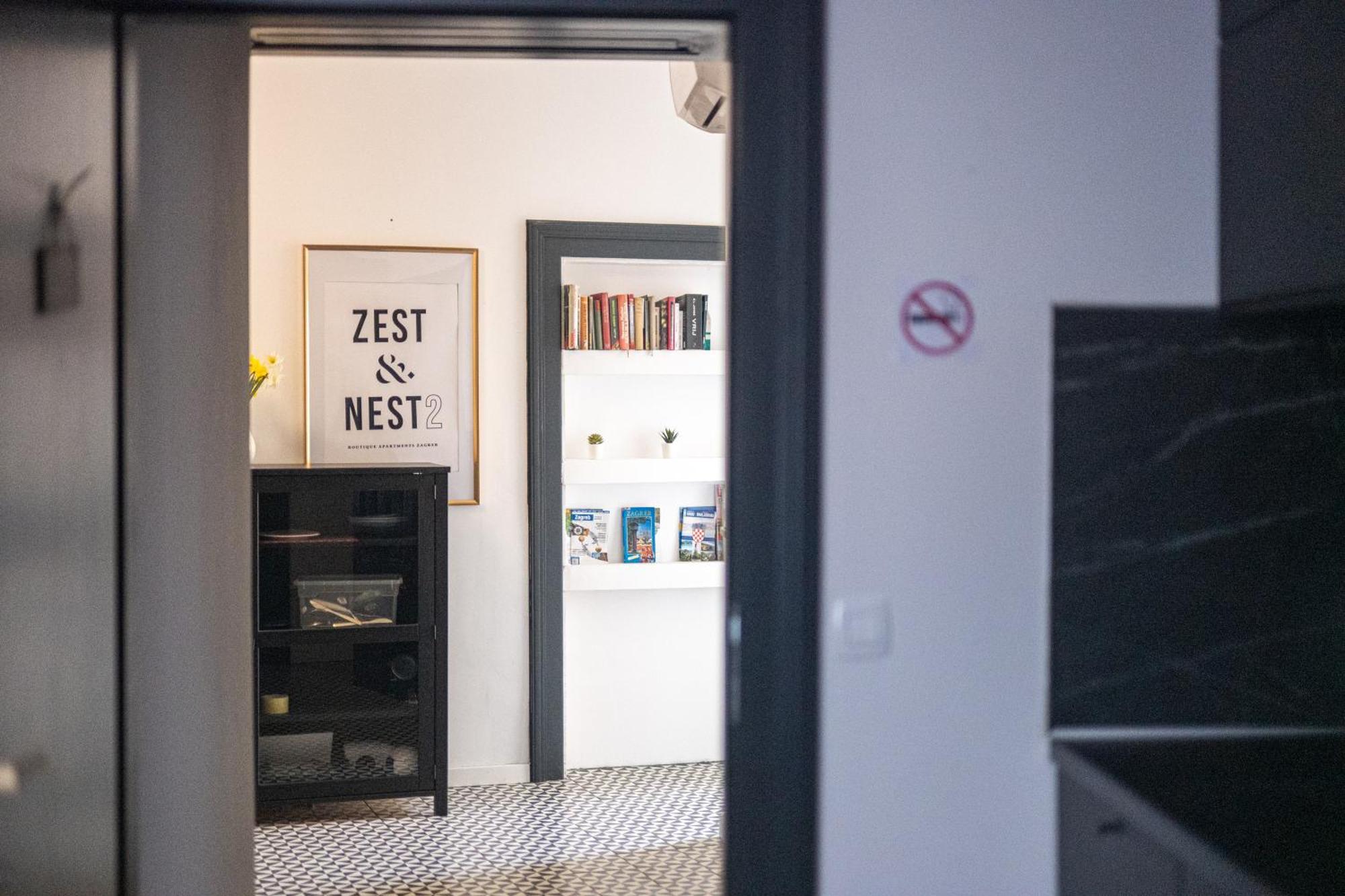 Zest And Nest Apartments In The Center Zagreb Exterior photo